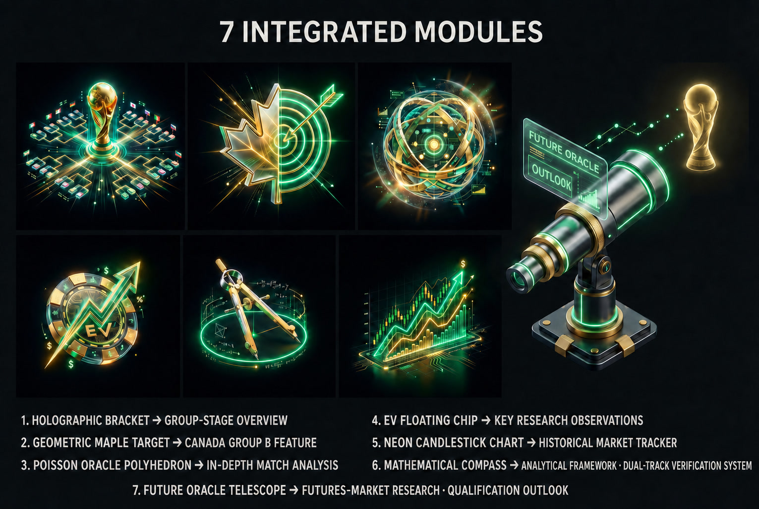 Seven Integrated Modules